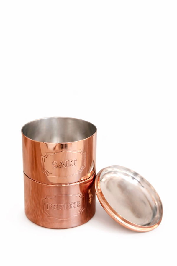Coppermill Kitchen Vintage Inspired Salt & Pepper Cellar