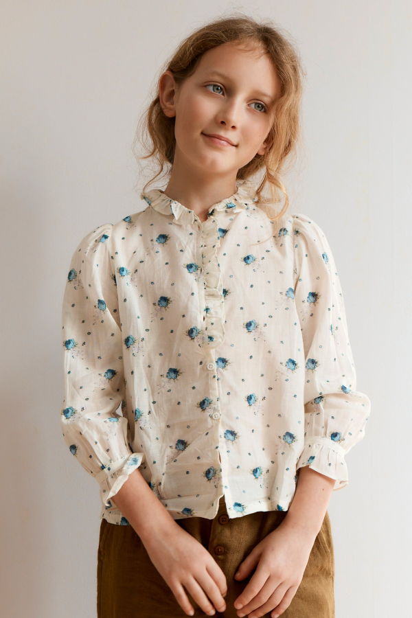 KIDS Caramel Cauliflower Girls Blouse