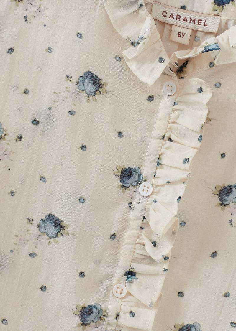 KIDS Caramel Cauliflower Girls Blouse