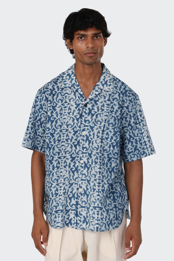Kardo Ronen Shibori Print Shirt