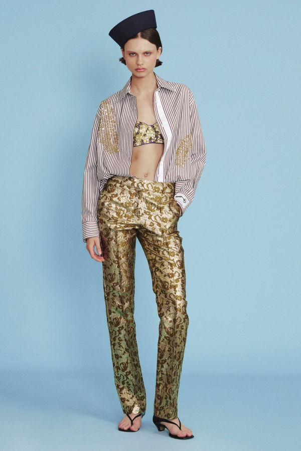 Des Phemmes Classic Embellished Shirt