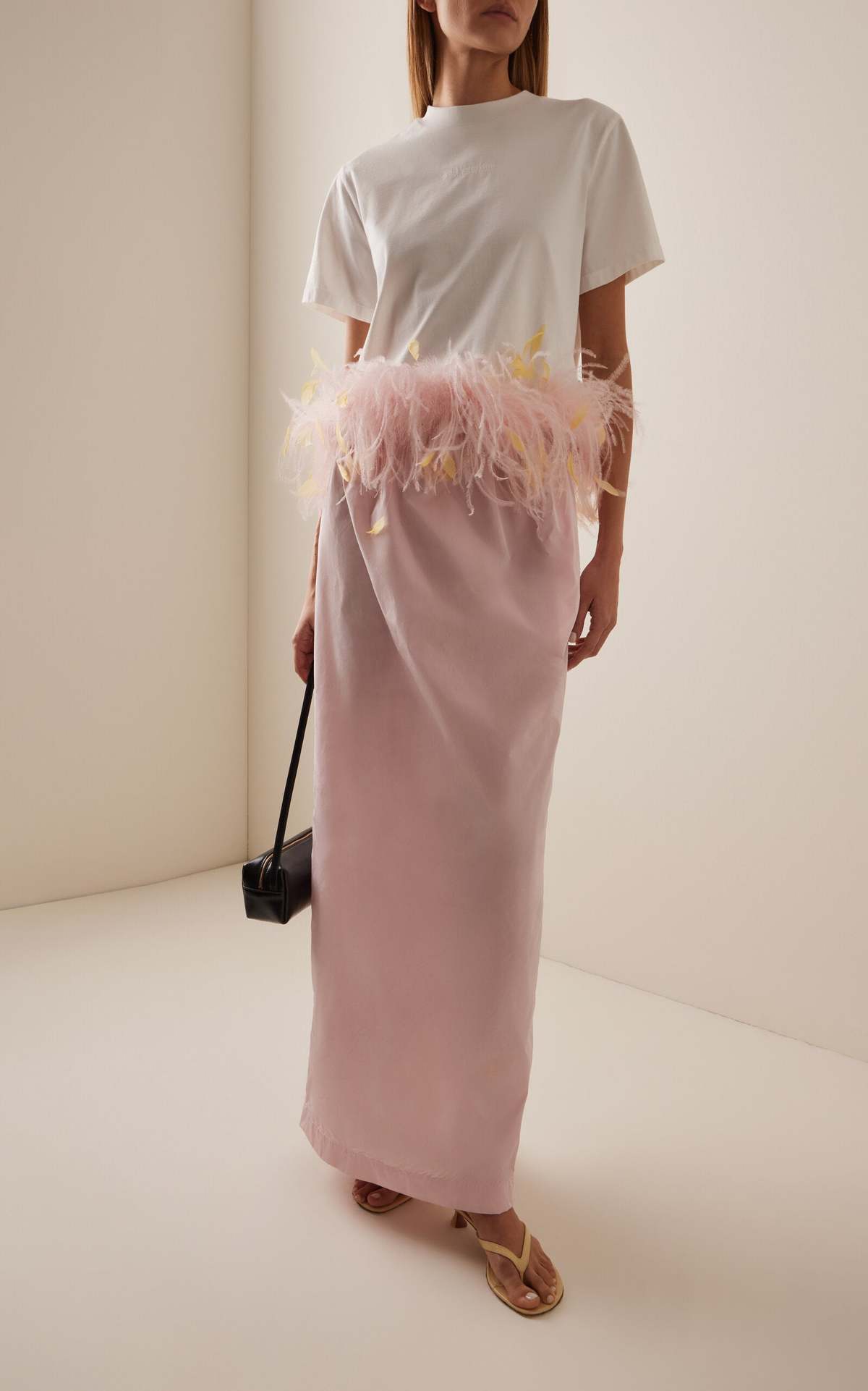 Des Phemmes Parachute Maxi Skirt - Candy Pink - Image 2 of 4