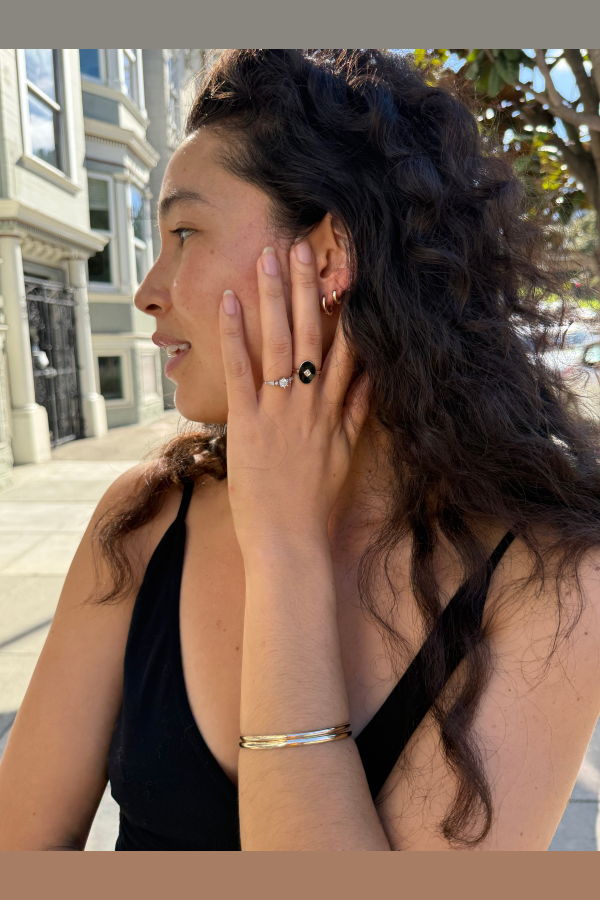 Monade Petit Dome Bangle 2.5 - The Celebration