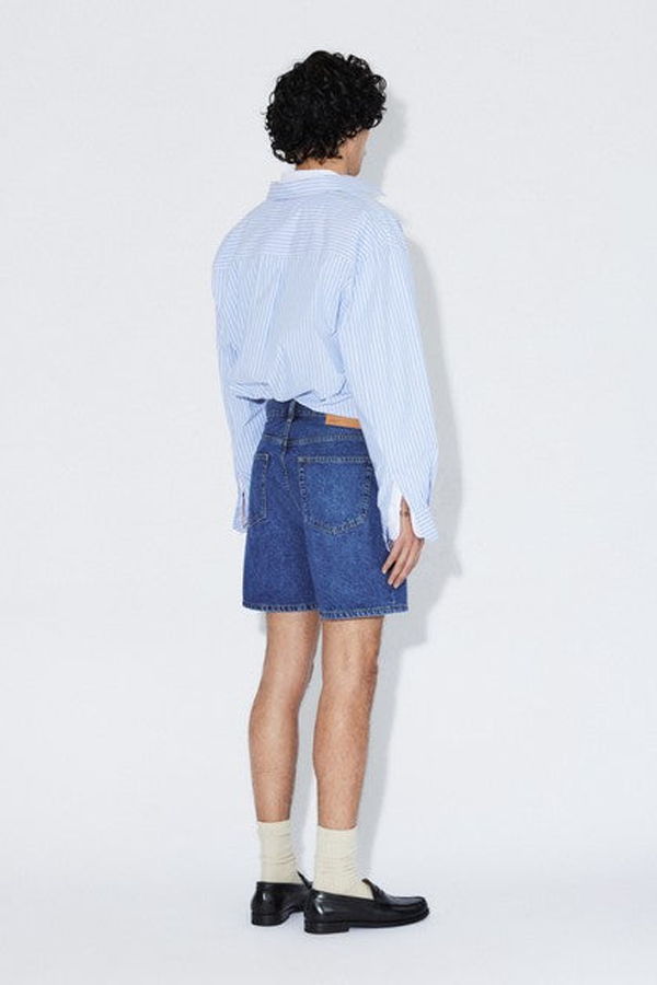dr.denim Roan Shorts - Haze Mid Retro