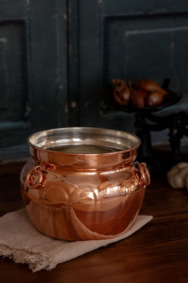 Coppermill Kitchen Vintage Inspired Cauldron Pot - Copper