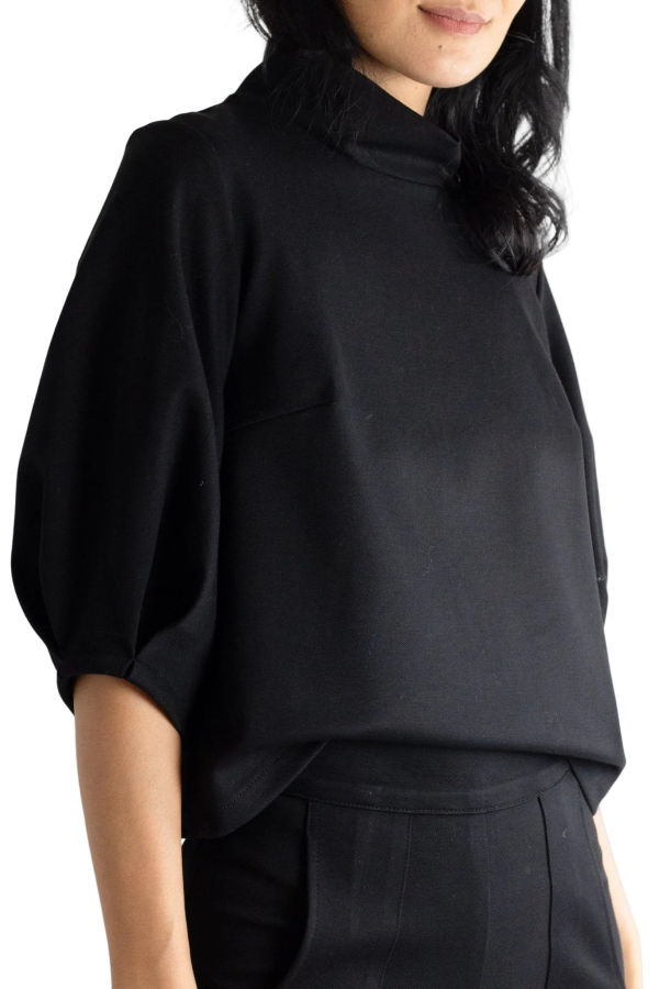 Meg Lunes Top - Black
