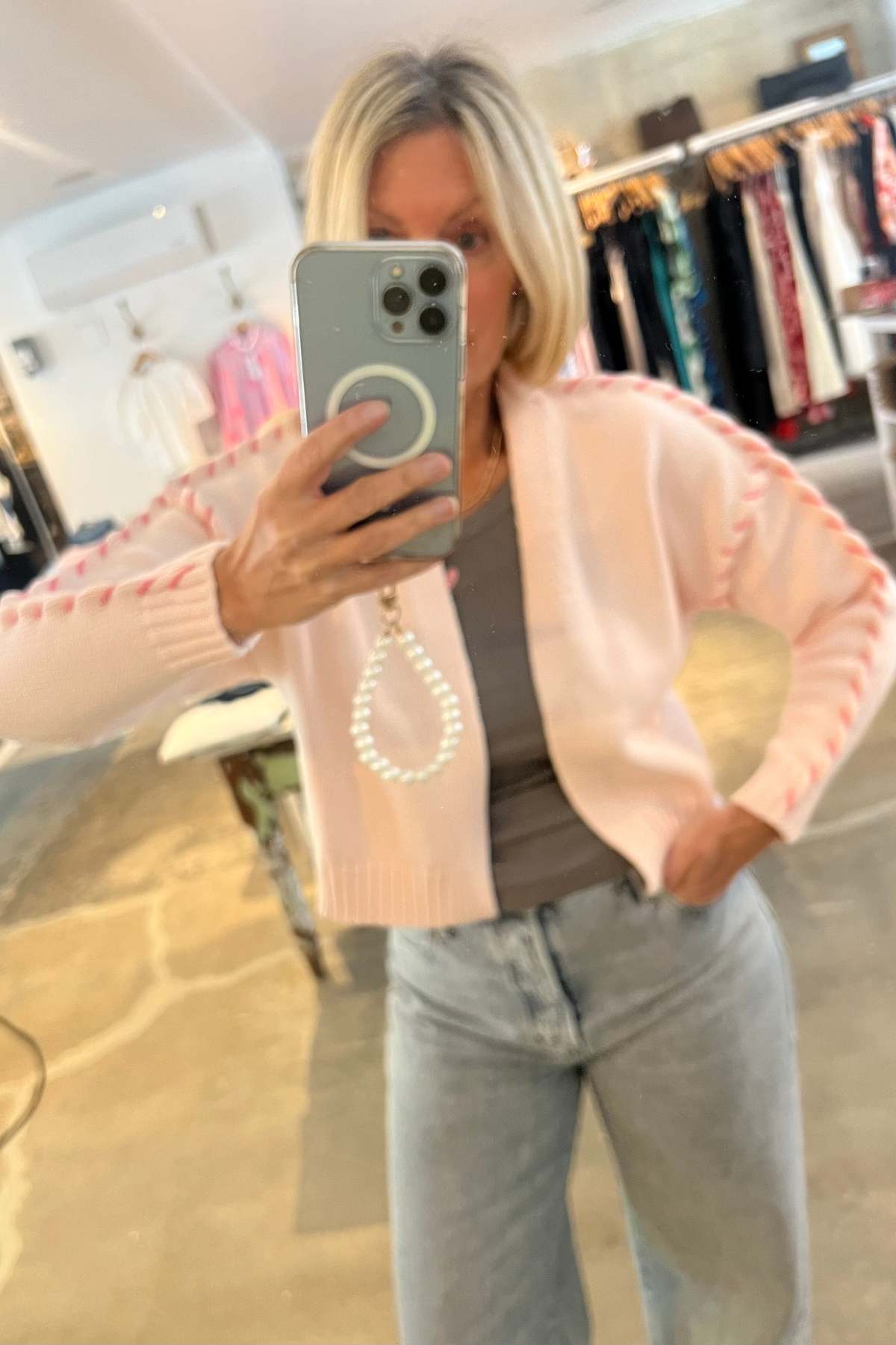 Kerri Rosenthal Sienna Cotton Cardigan - Image 3 of 5