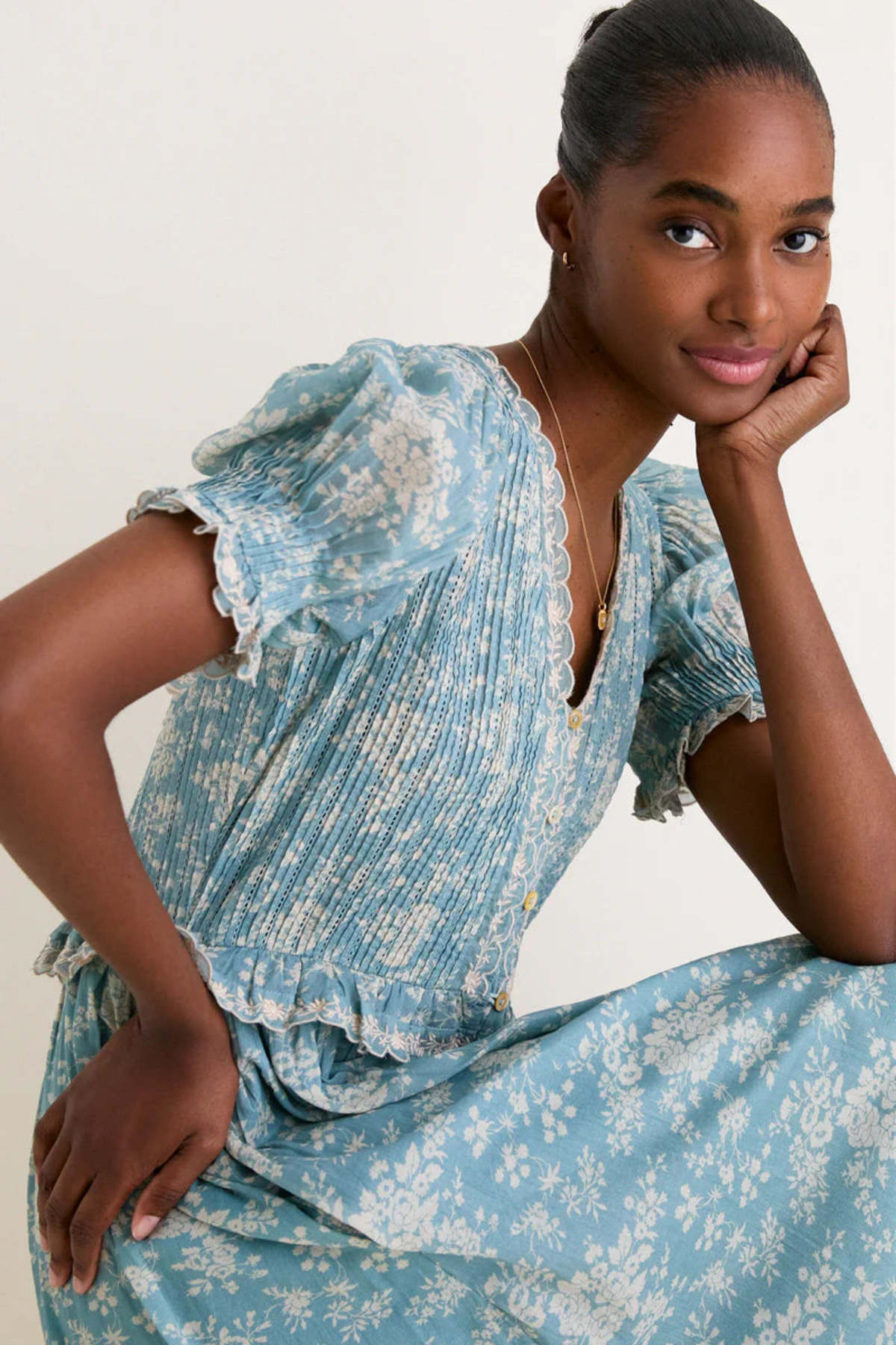 Sea NY Kirsten Print Long Dress - Image 2 of 4