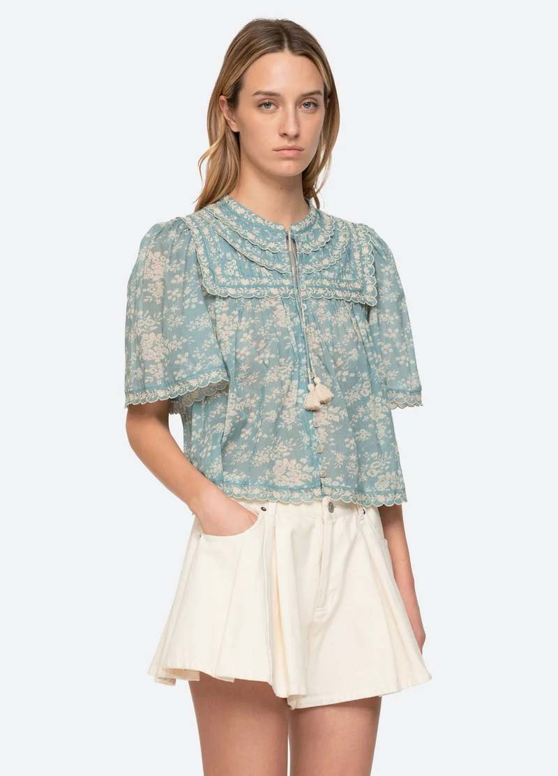 Sea NY Kirsten Print Top