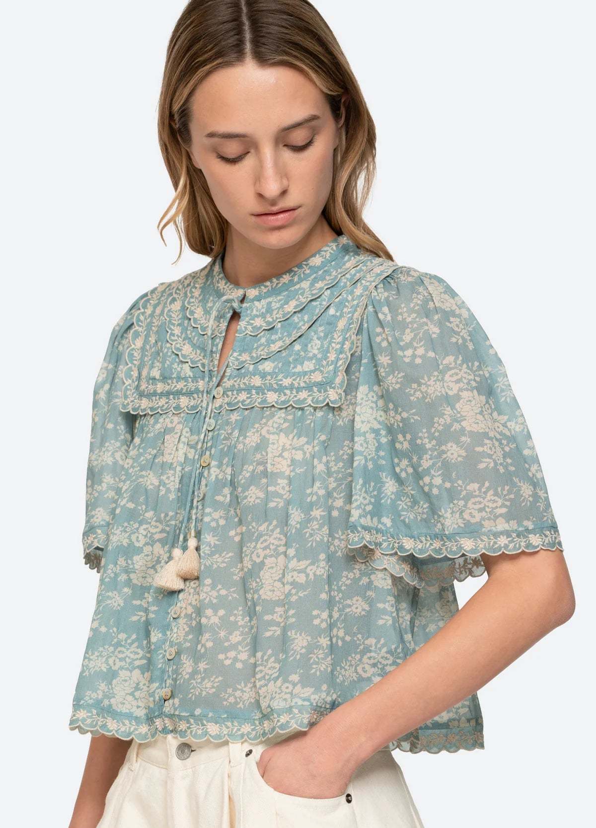 Sea NY Kirsten Print Top - Image 5 of 5