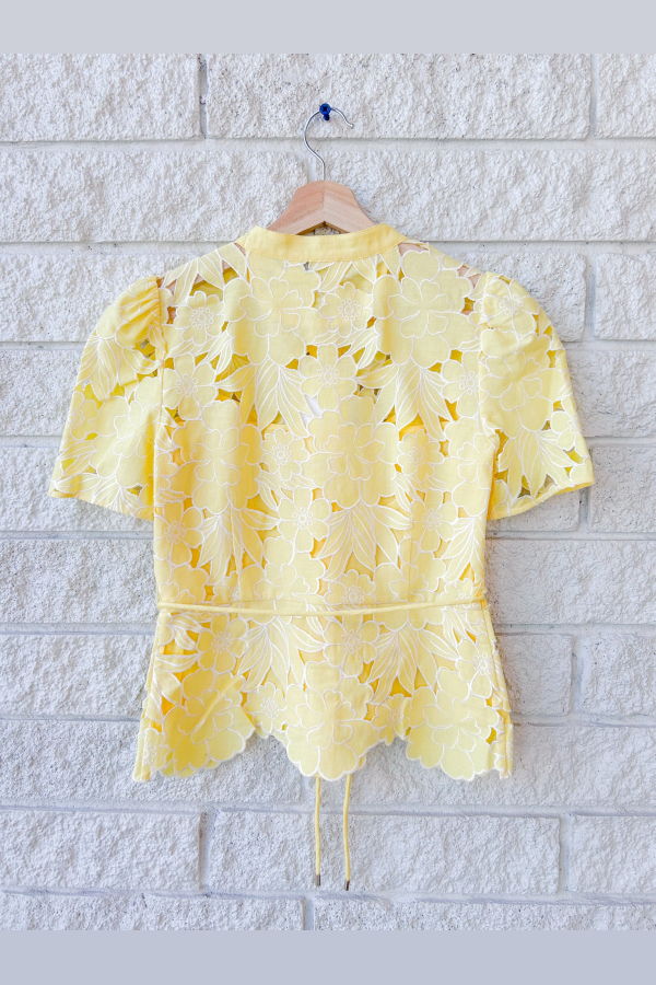 CHRISTY LYNN Bree Top - Lemon Magnolia