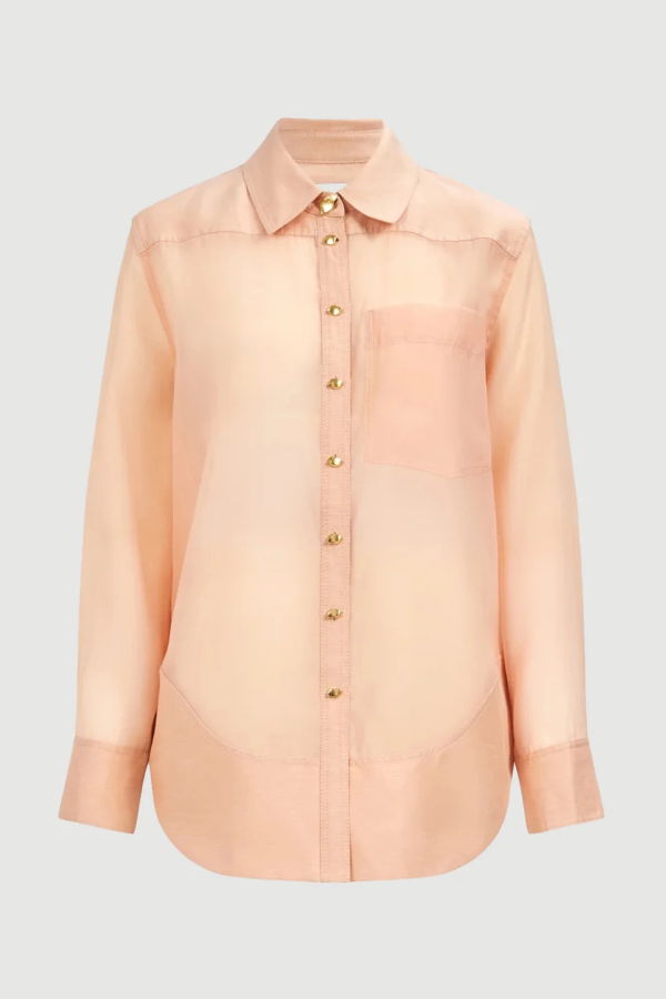 Aje Capture Shirt - Pink