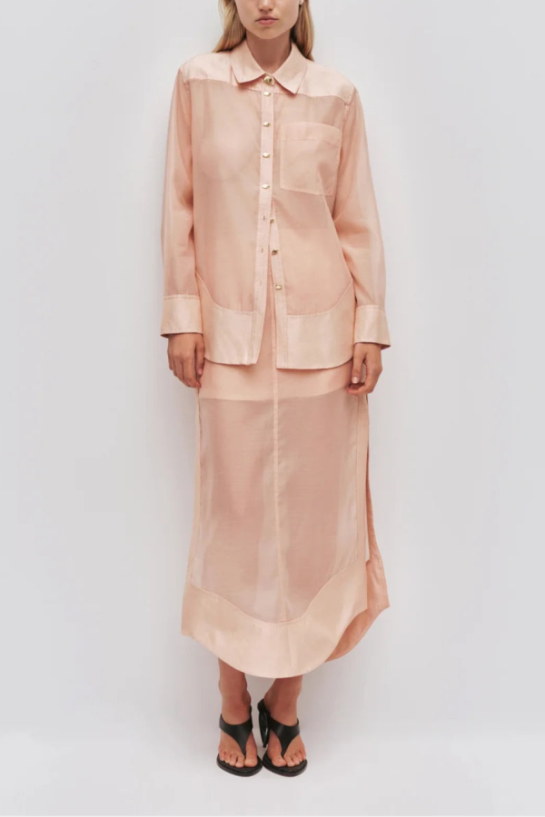 Aje Capture Shirt - Pink