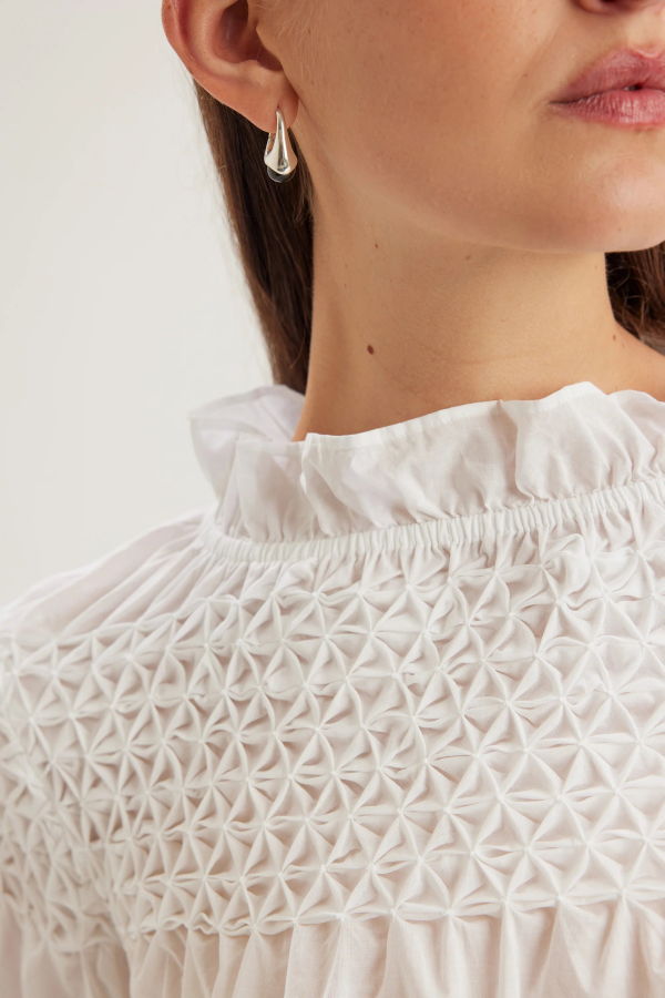 Merlette Majorelle Top - White