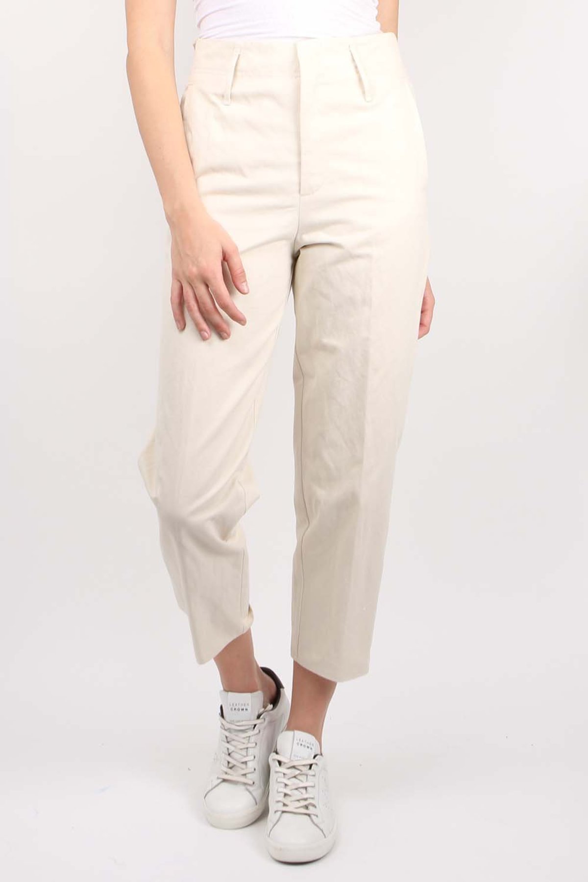 Forte Forte Twill Pants - Avorio - Image 1 of 3