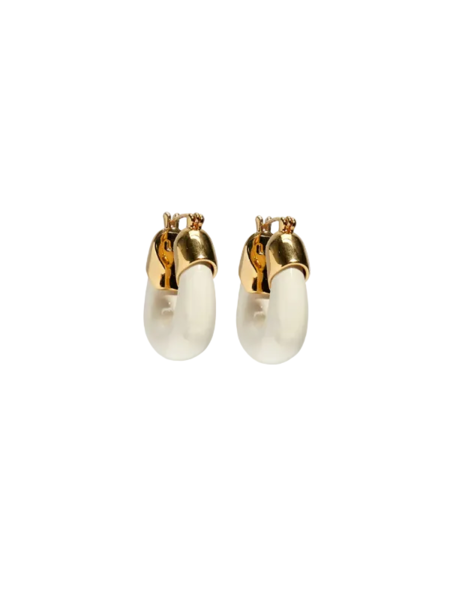 Sophie Buhai Small Double Rope Hoops - Vermeil | Garmentory Sophie Buhai Small Double Rope Hoops - Vermeil | Garmentory