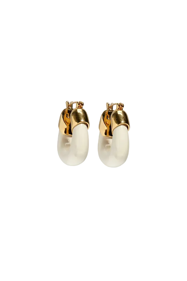 Lizzie Fortunato Mini Organic Hoops