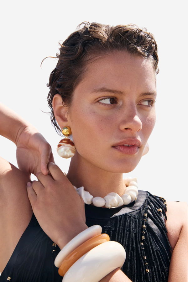 Lizzie Fortunato Ridge Cuff Bracelet