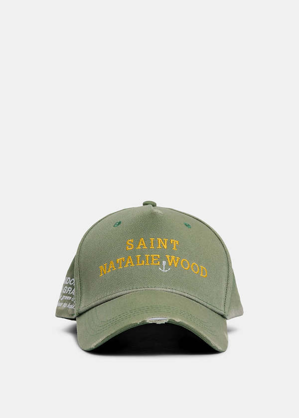 PALY HOLLYWOOD Saint Natalie Wood Paint Hat - Green | Garmentory
