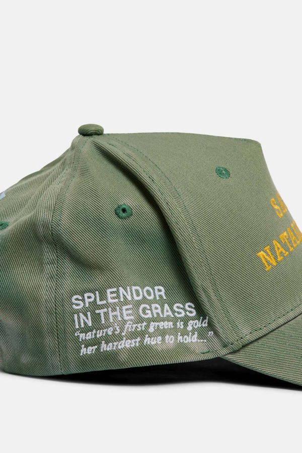 PALY HOLLYWOOD Saint Natalie Wood Paint Hat - Green