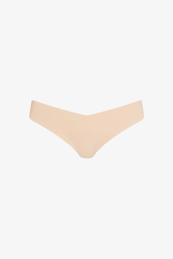 Commando Original Raw-Cut Thong - Beige