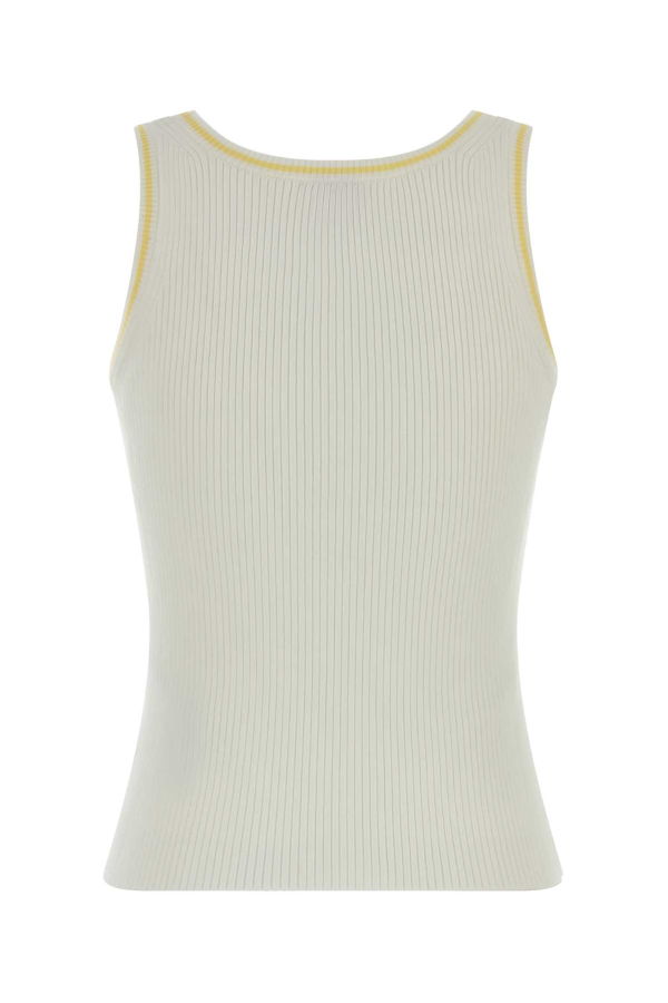Kenzo White Viscose Blend Tank Top