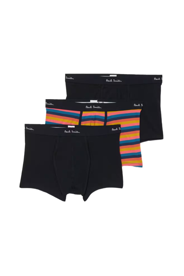 PAUL SMITH Pack of Three Boxers - Black