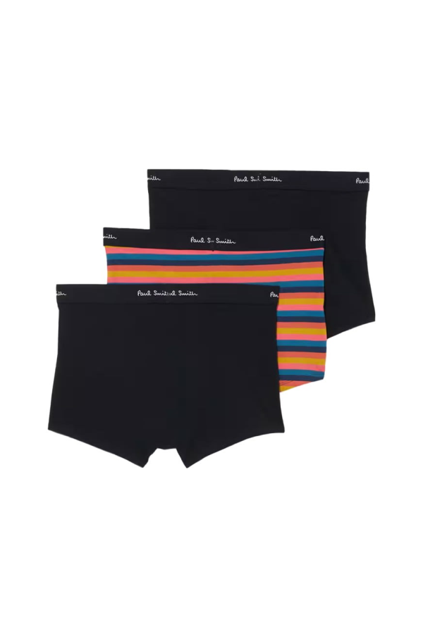 PAUL SMITH Pack of Three Boxers - Black