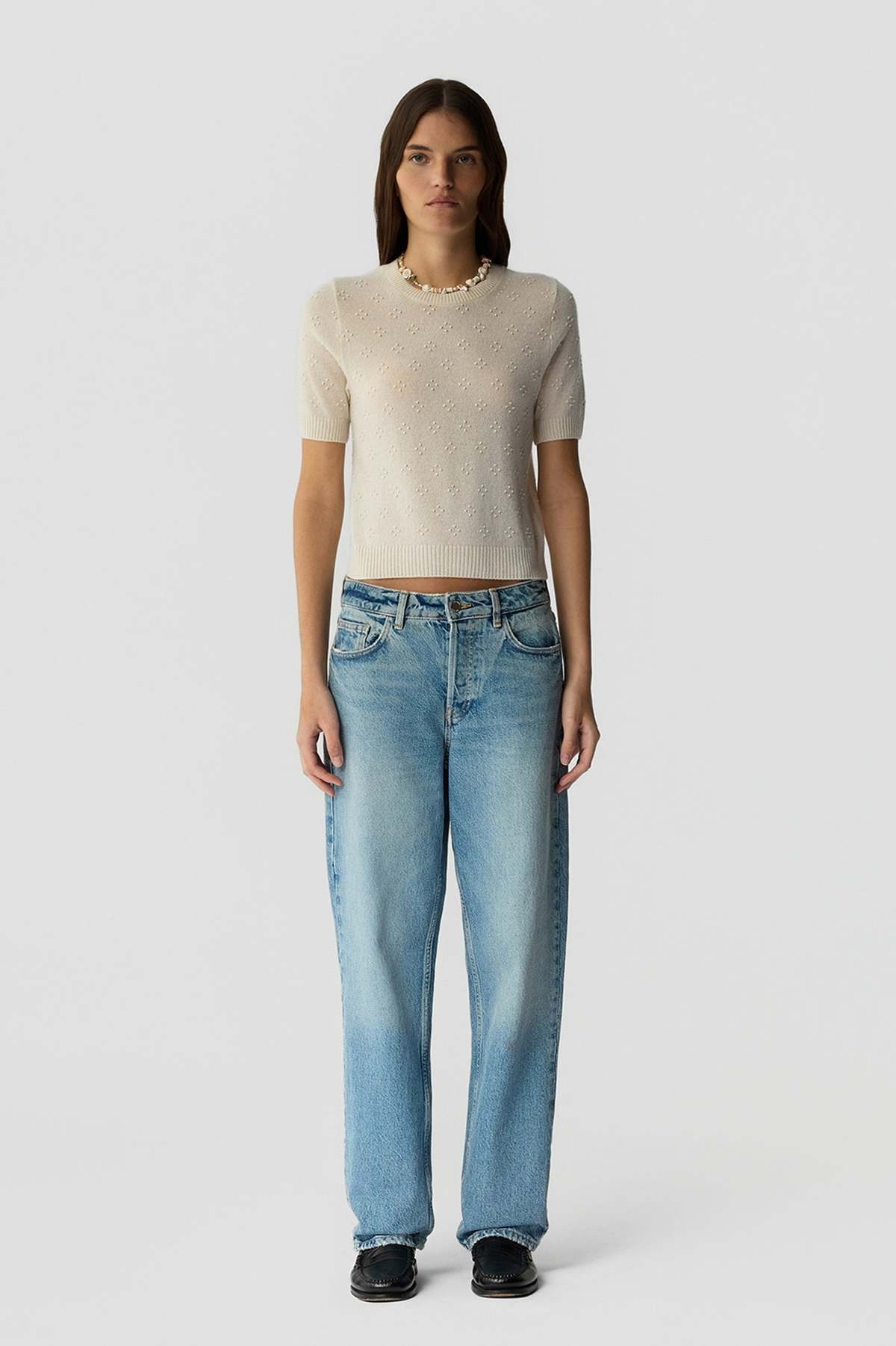 Guest in Residence Compass Sweater Tee - Image 2 of 4