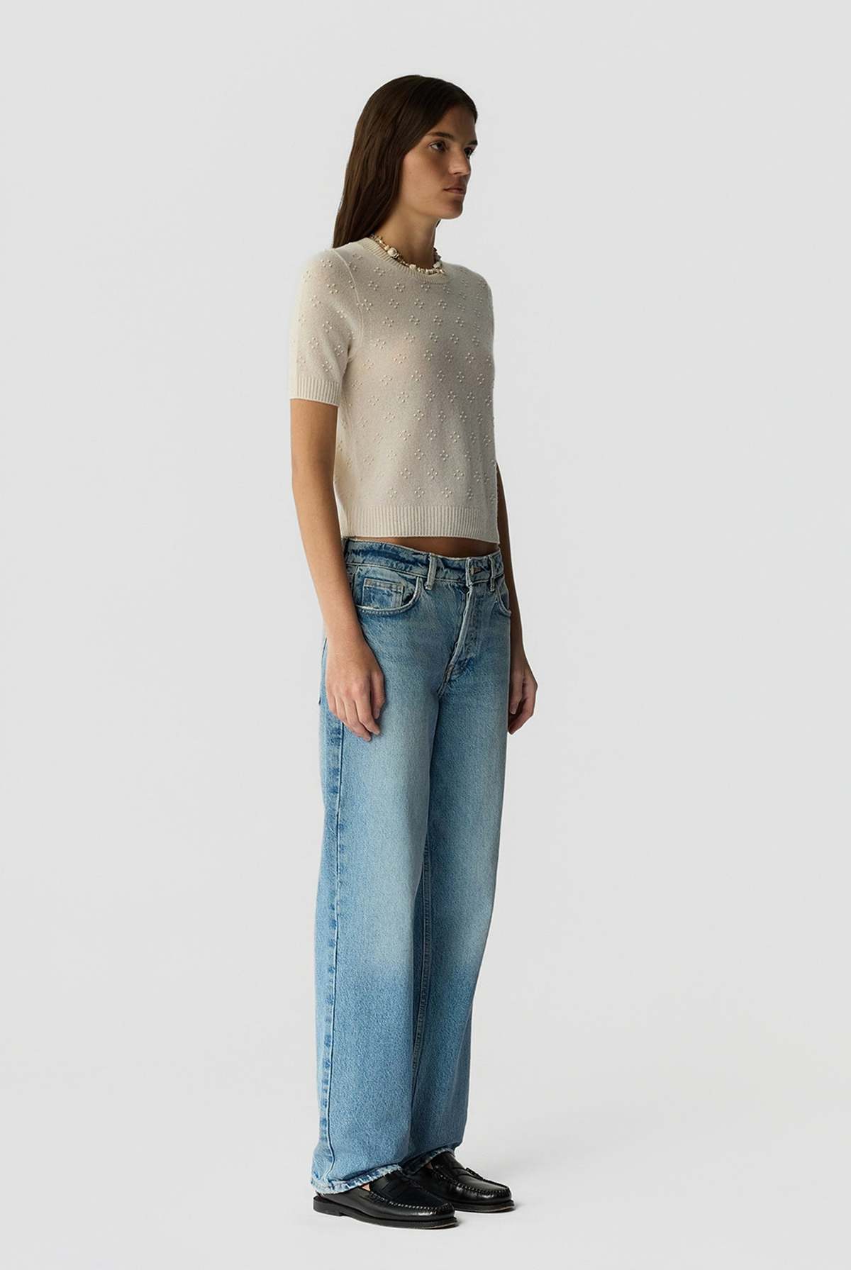 Guest in Residence Compass Sweater Tee - Image 3 of 4