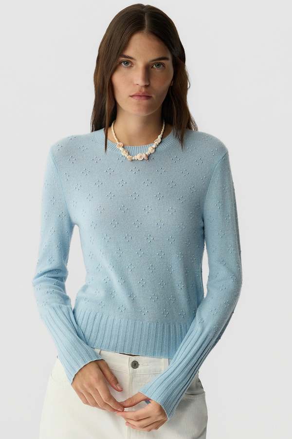 Guest in Residence Compass Shrunken Crew Sweater