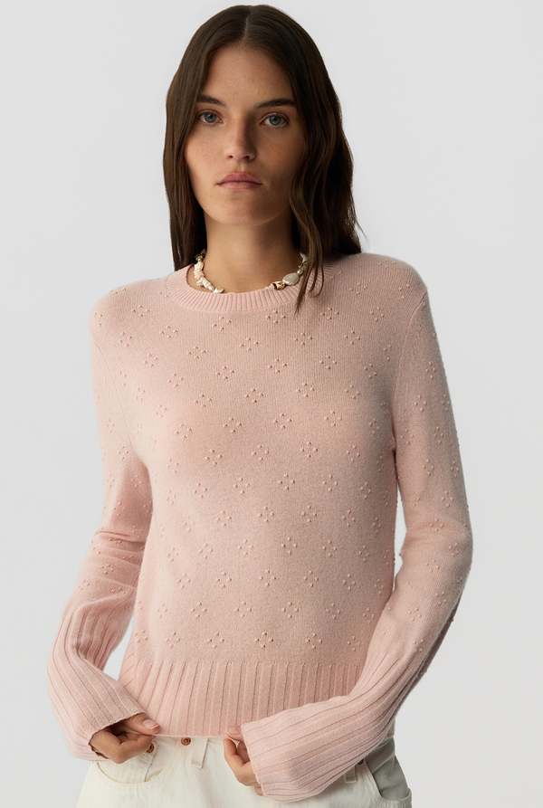 Guest in Residence Compass Shrunken Crew Sweater Guest in Residence Compass Shrunken Crew Sweater