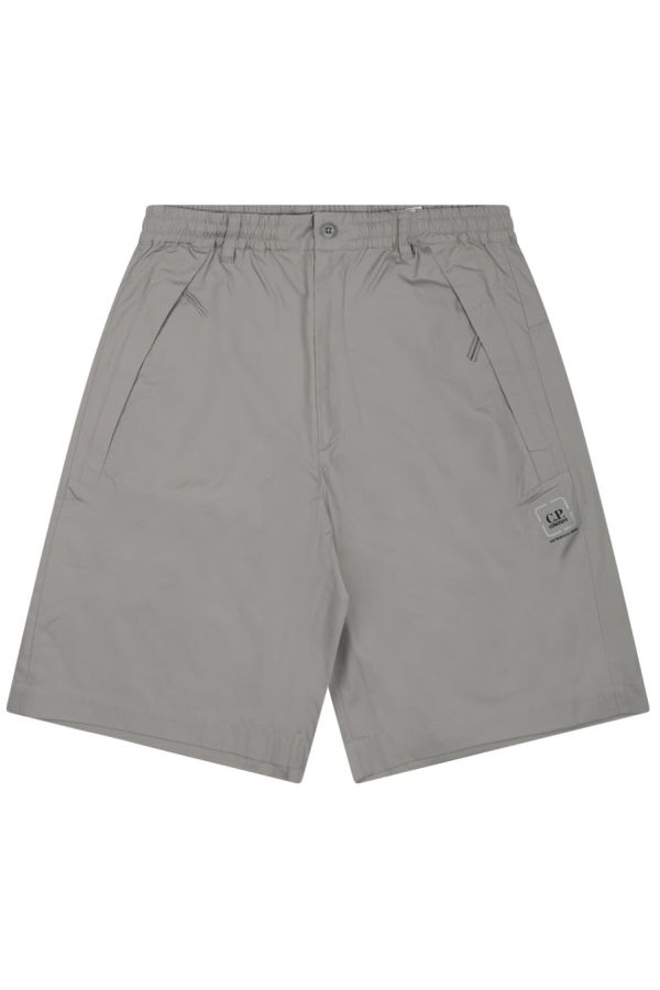 C.P. Company Metropolis Con Logo Shorts - Gray