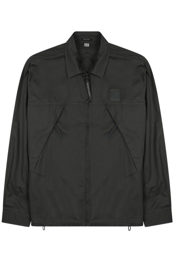 C.P. Company Giacca Metropolis Overshirt Jacket - Charcoal