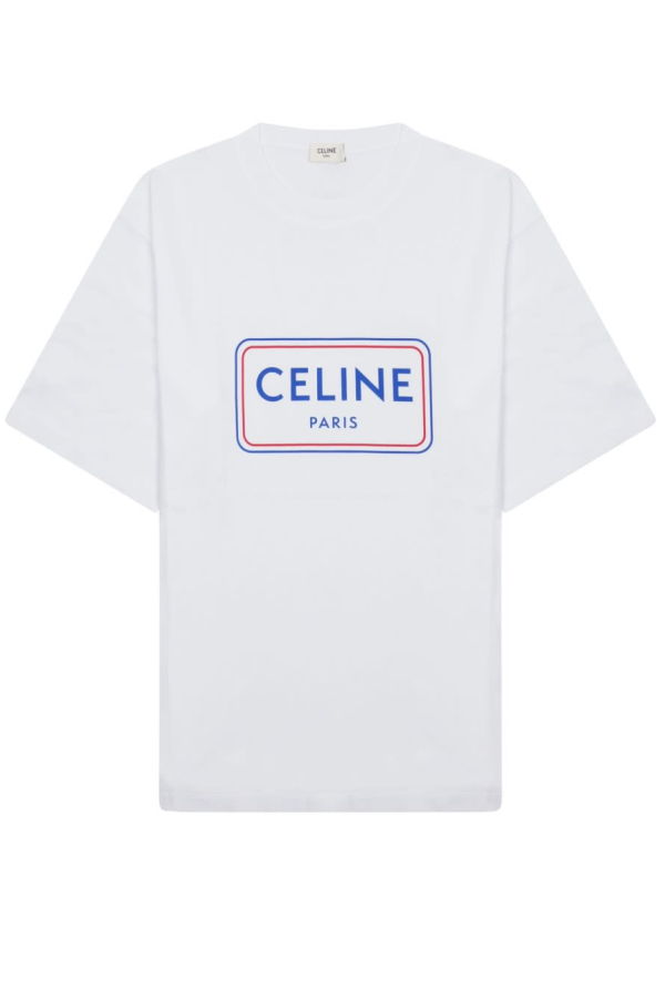 Celine Logo T-Shirt - White