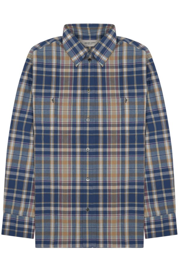Golden Goose Camicia In Cotone Shirt - Multicolour