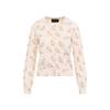 Simone Rocha Shrunken Tiny Flower Cardigan - Cream Floral - Thumbnail 2
