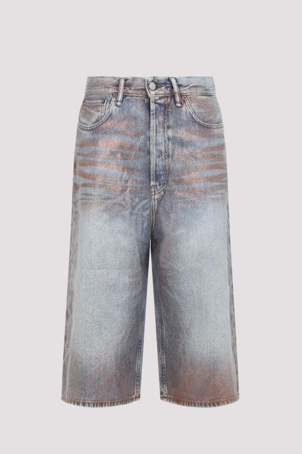 Acne Studios Fn-Ux-Shor000044 Shorts - Rose Copper Light Blue