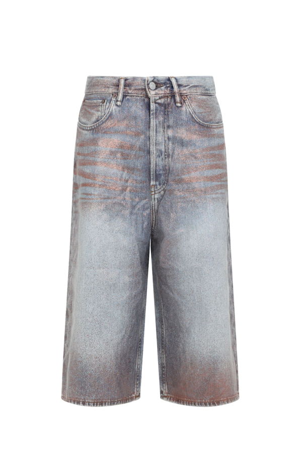 Acne Studios Fn-Ux-Shor000044 Shorts - Rose Copper Light Blue