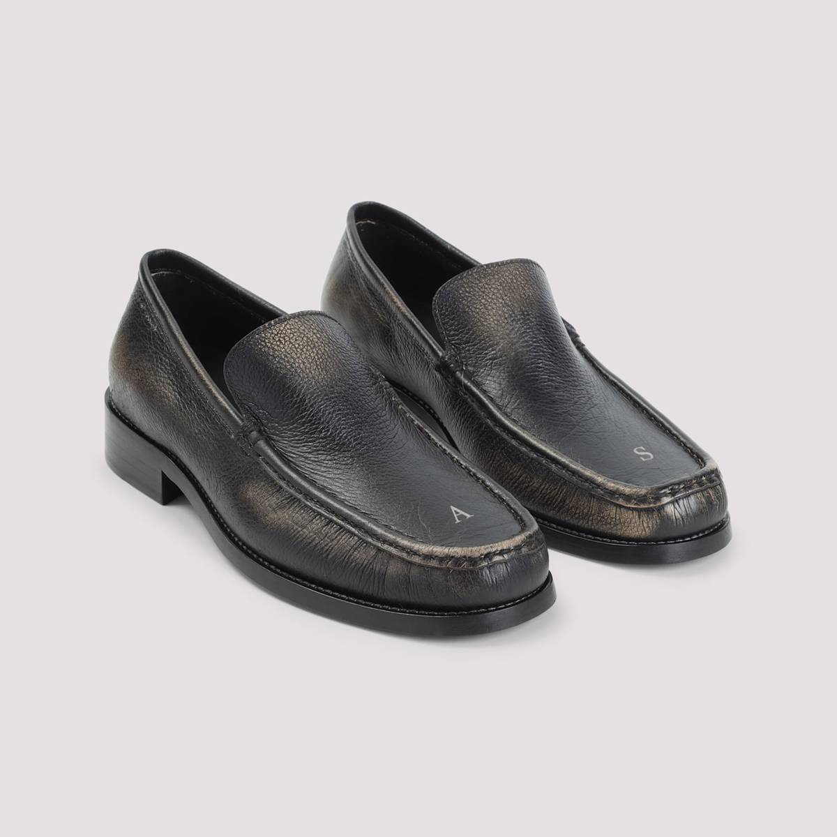 Acne Studios Ac-mn-shoe000013 Loafers - Beige Black - Image 5 of 5