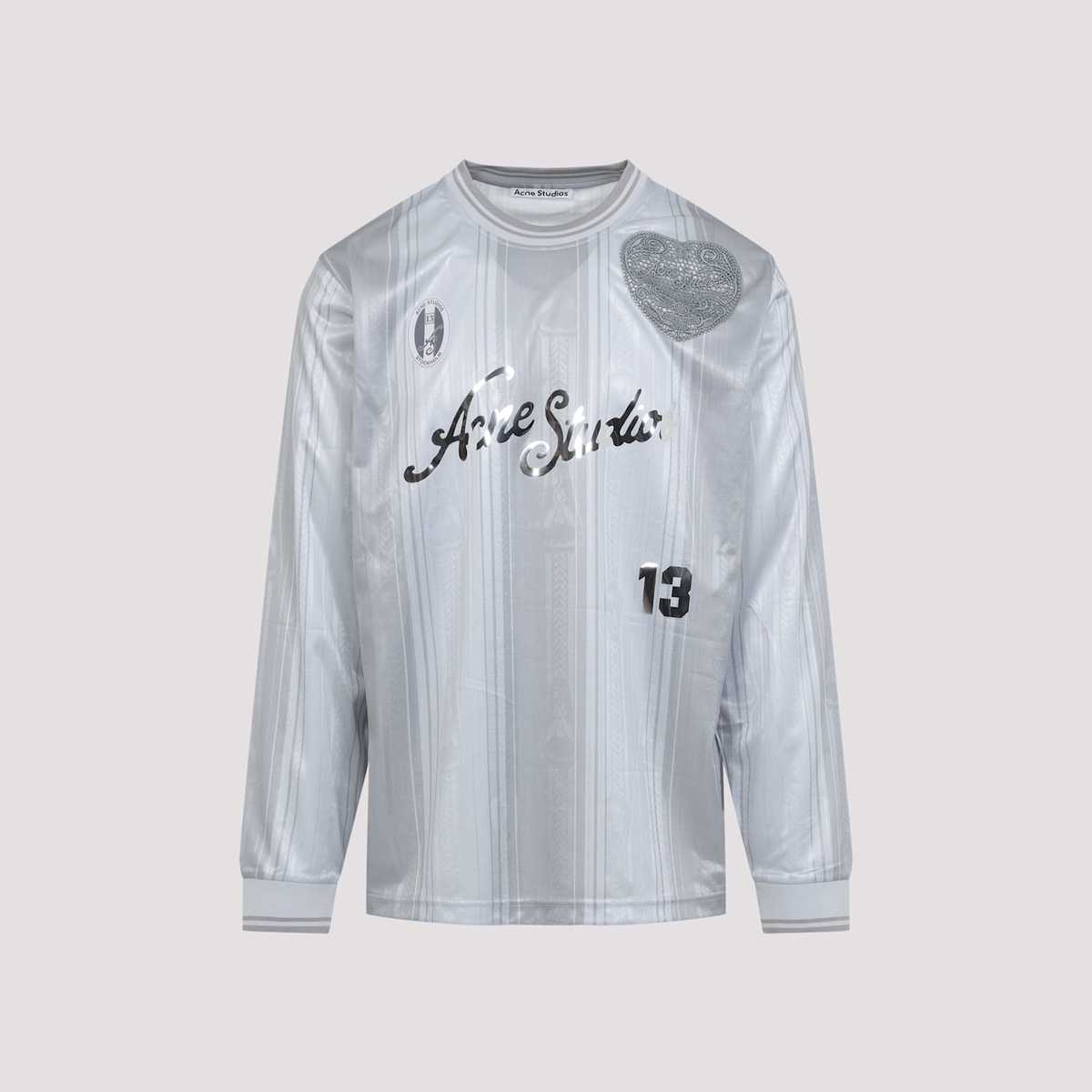 Acne Studios Fn-Mn-Tshi000680 T-Shirt - Gray - Image 1 of 5