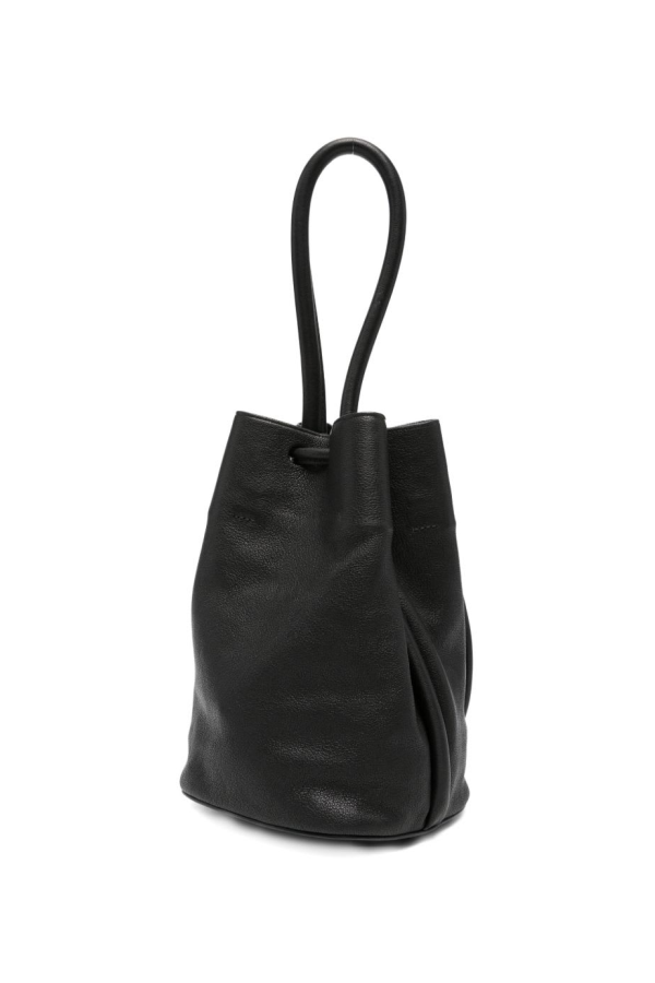 Uma Wang Small Leather Sac Bag - Black