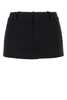 ALEXANDER WANG Cotton Pant-Skirt - Black - Thumbnail 1