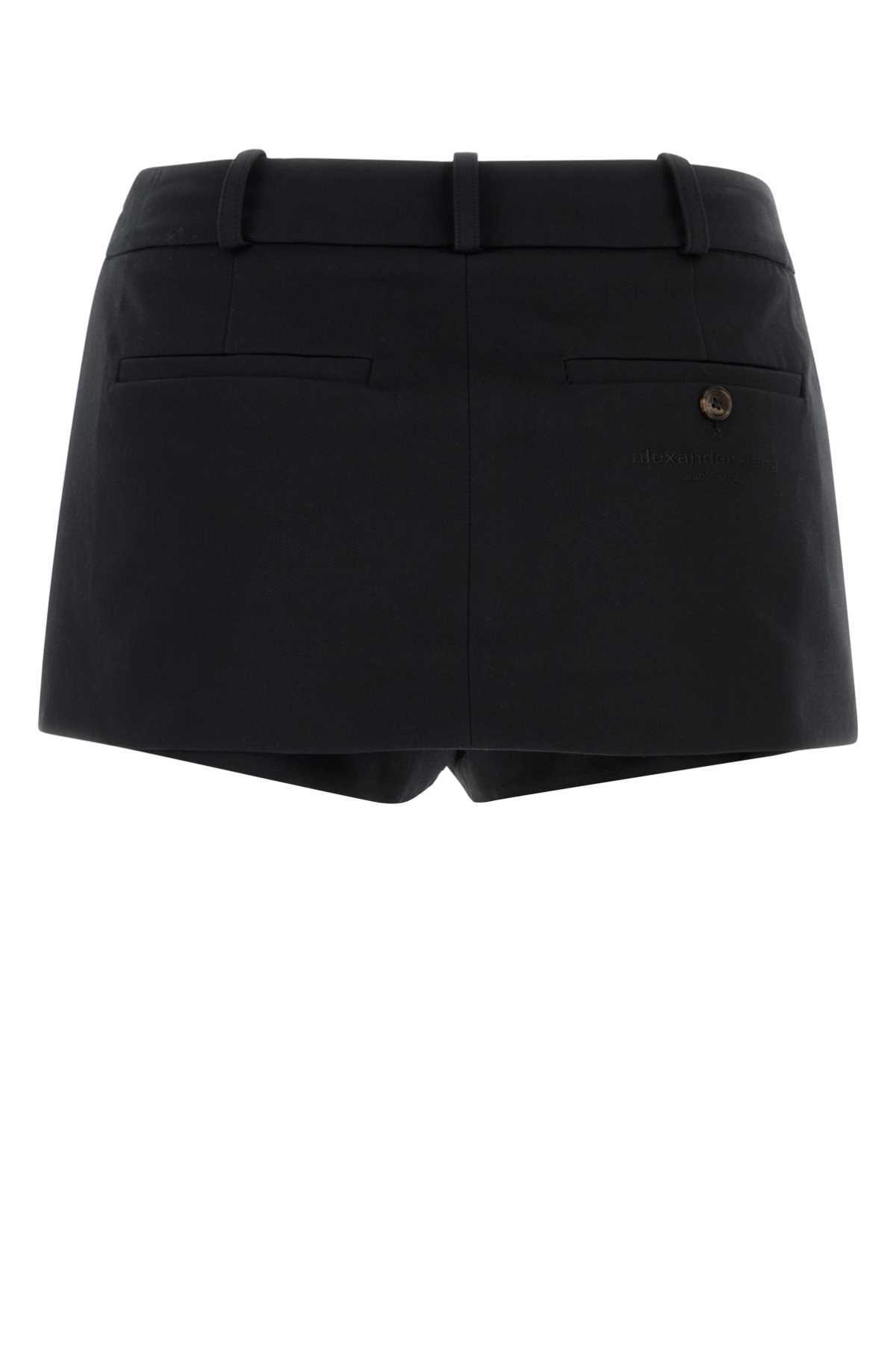 ALEXANDER WANG Cotton Pant-Skirt - Black - Image 2 of 2