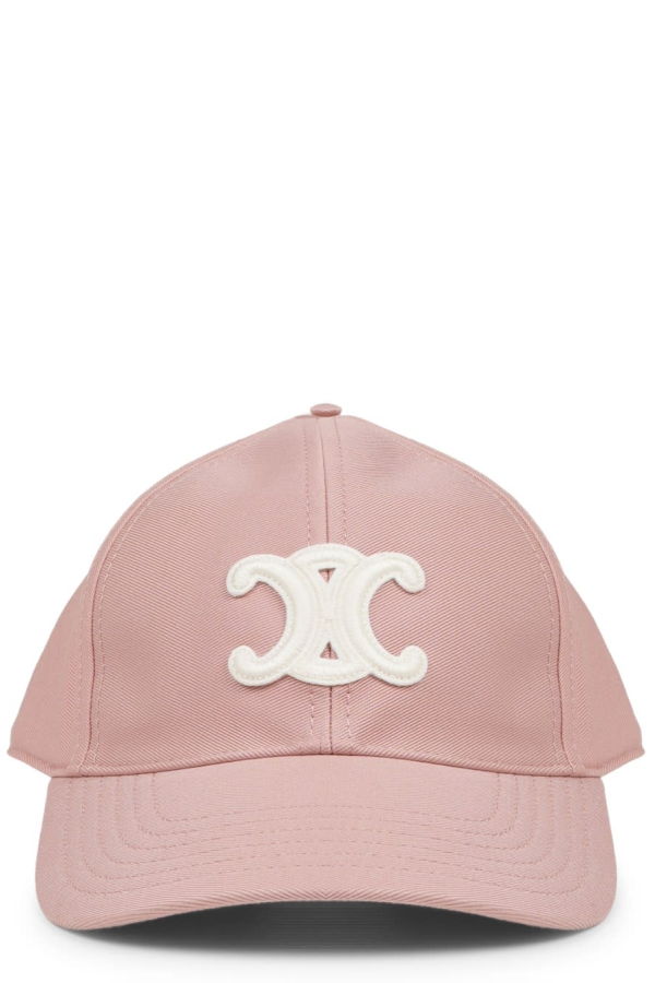 Celine Logo Baseball Cap - Pink