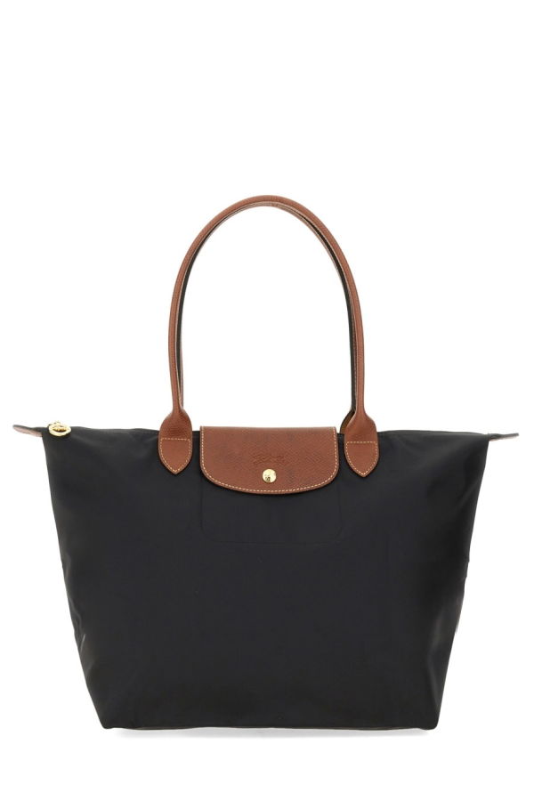 Longchamp Le Pliage Large Shoulder Bag - Black