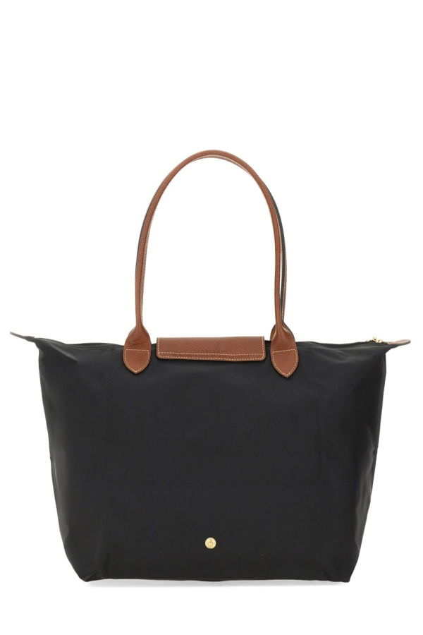 Longchamp Le Pliage Large Shoulder Bag - Black