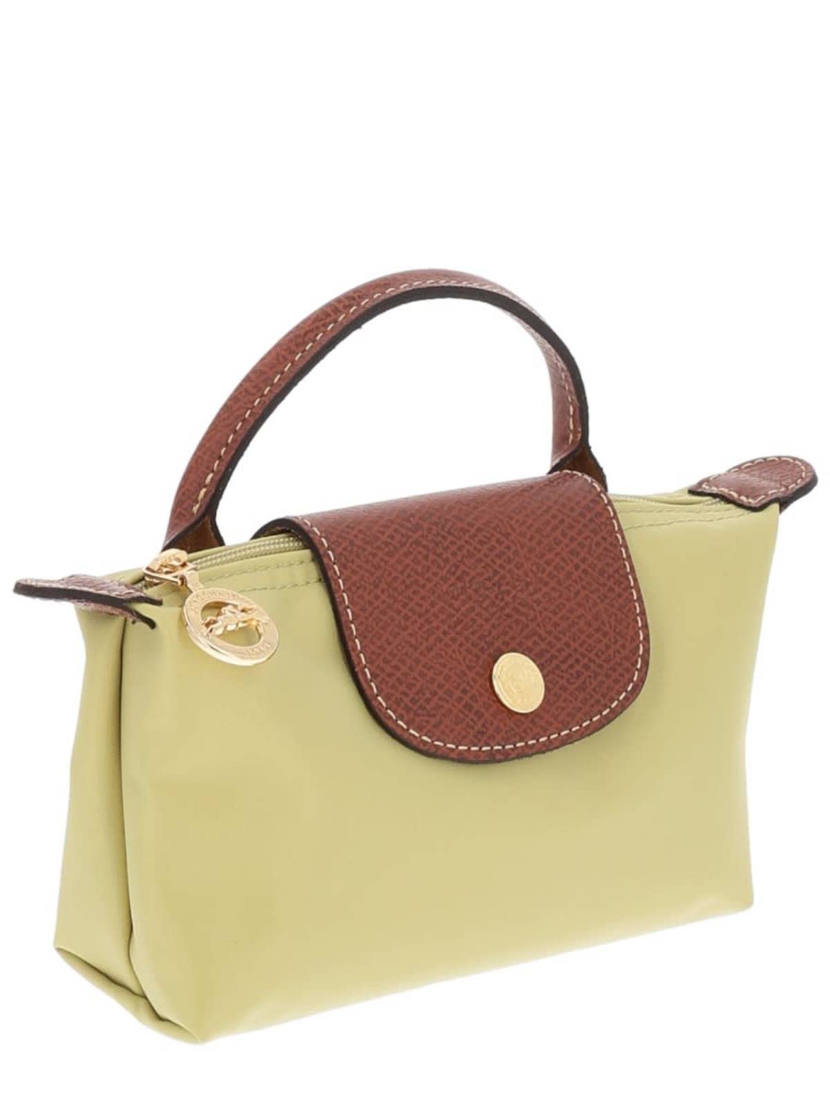 Longchamp Le Pliage Original Clutch Bag - Green - Image 2 of 3