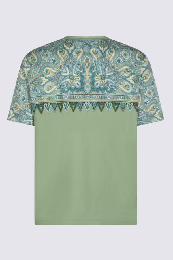 Etro Multicolor Cotton T-Shirt