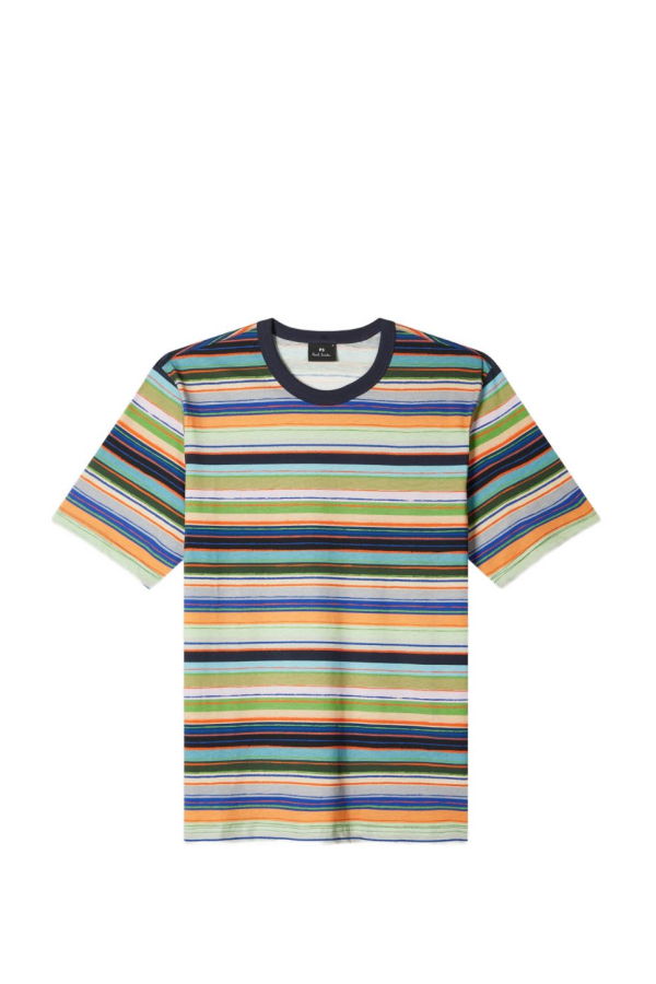 PAUL SMITH Striped Cotton T-Shirt